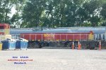 Slug paired with GP40-2LW 4001